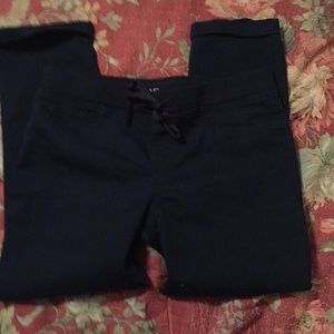 Blue capris